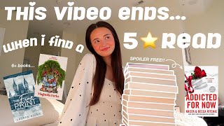 this video ends when i find a 5 star book ⭐️ *SPOILER FREE*