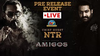 Amigos Pre Release Event LIVE  | Jr NTR | Nandamuri Kalyan Ram | Ashika Ranganath | Ntv ENT