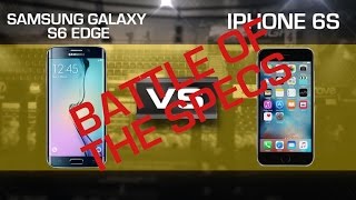 Battle of the Specs - iPhone 6S vs. Samsung Galaxy S6 Edge (CNET Prizefight)