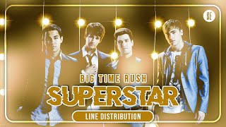 Big Time Rush - Superstar (Line Distribution)