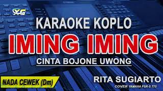 IMING IMING - Karaoke Koplo Nada Wanita (RITA SUGIARTO) Versi Cinta Bojone Uwong