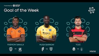 BSF Goal of the Week nominees - RSL Matchweek 14