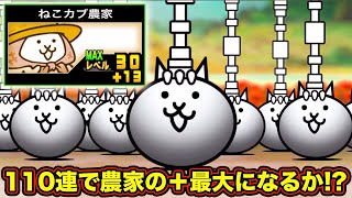 【スマホ版実況】残る限定キャラの＋MAXになるか！？ねこのなつやすみガチャを110連していきますッ！【にゃんこ大戦争】