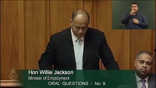 Question 9 - Hon Paula Bennett to the Minister of Employment