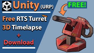 FREE Unity RTS Turret with Working Projectiles + Full Creation Timelapse