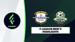 F-League Men's R5: Gold Coast Force vs. Ipswich Futsal Highlights