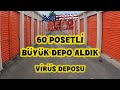 60 poşetli Koronavirüs deposu aldık