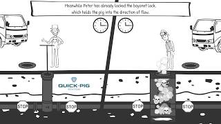 QUICK-PIG Pigging Station - A comparison to a sewer chamber.