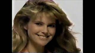 Prell ad w/Christie Brinkley, 1987