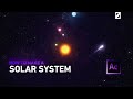 Solar System Breakdown in After Effects  | Animation Tips
