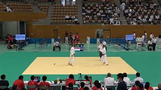 2021年IH 柔道 男子個人 73kg級準々決勝 鈴木孝太朗 美濃加茂(岐阜) vs 竹市裕亮 大牟田(福岡)