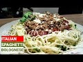 Italian spaghetti Bolognese by eye shah's passion