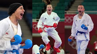 Highlight best point karate olympic |  best of karate