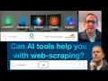 Can AI tools help you with web-scraping and CAPTCHA-bypass?