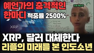 전세계가 알아주는 미래를 내다보는 인도소년. 비트코인의 미래가아닌 리플의 미래를 언급하다? \