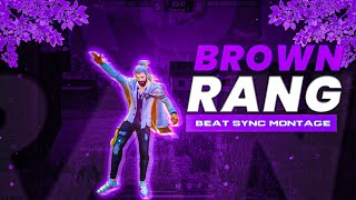Brown Rang - Free Fire Best Edited Beat Sync Montage | @YoYoHoneySingh By@APMXGAMING