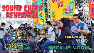 SOUND CHECK REHEARSAL BERSAMA DATO SRI SITI NURHALIZA | KONSERT HAUSBOOM MUSIC FESTIVAL 2024