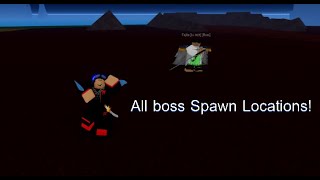 All Boss Spawn Locations in Second Sea!