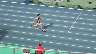 20220327 延岡ｽﾌﾟﾘﾝｸﾞﾁｬﾚﾝｼﾞ 中女一般女子4×100mR 決勝3組（東海中：52\