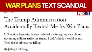 Trump officials texted war plans in group chat with journalist: report