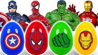 It's a dinosaur! If you touch Marvel Avengers surprise egg, turn into Hulk, Spider Man! - DuDuPopTOY