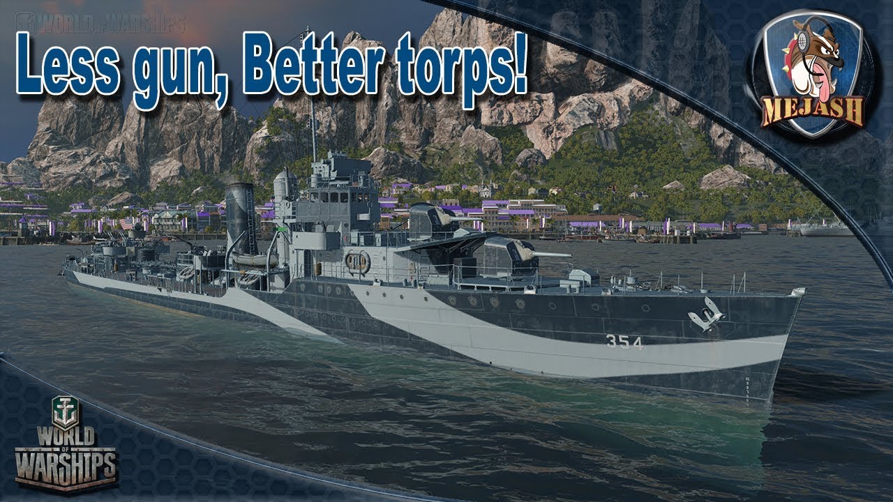 Monaghan B Hull: WIP USN Destroyer. Less Guns, Better Torps - YouTube