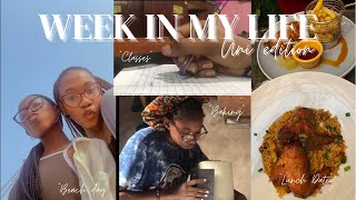 WEEK IN MY LIFE(NIGERIAN UNI EDITION)|Life in Unilag+Classes+Bake with me+lunch date+Beach day.