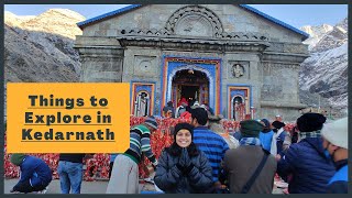 THINGS TO EXPLORE IN KEDARNATH DHAM | SOLO TRAVELLING |  4 DAYS IN KEDARNATH | UTTRAKHAND TRAVEL