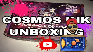 UNBOXING COSMOS SUBLIMATION INK FOR EPSON ET (Ecotank)15000 PRINTER CONVERT AND SETUP FOR TSHIRTS