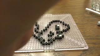 Building Perler Bead Charmander