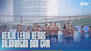 Bekerja lebih keras saat di Lapangan dan meningkatkan kekuatan di Gym | TC PSPS Pekanbaru di Jakarta