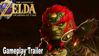 The Legend of Zelda Ocarina of Time Remake Gameplay Trailer