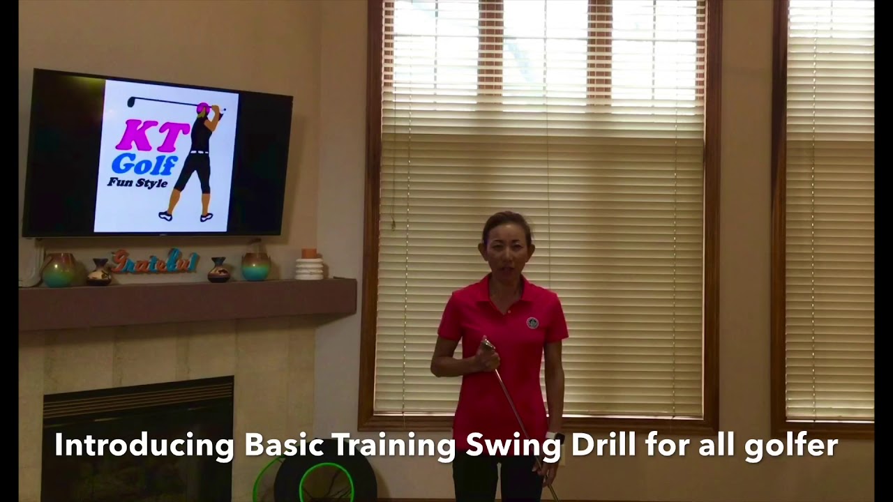 Train At Home! Basic Training Swing Drill - YouTube