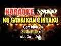 KU GADAIKAN CINTAKU - Gombloh | Karaoke nada pria | Lirik HD