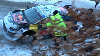 Crazy Corner at Rallye Monte-Carlo 2024 Crashes \u0026 Mistakes ||Rallye Monte-Carlo 2025 preview||