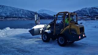 Eurotrac W12 CS snow removal