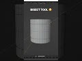 How to Cut a Geometry Across with the Bisect Tool in Blender 😳 #shorts