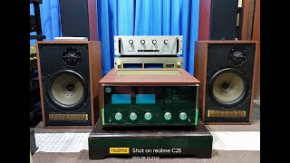 lungyim~LUXKIT A3400 Tube Pre amplifier - McIntosh MC-2105 Power Amplifier - Dynaco A25 Speaker (5)