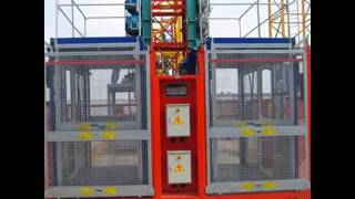 Passenger and Goods Hoist Single Cage SC