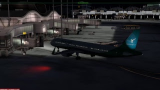 LIVE P3DV3 EVA A321 TPE-HKG 長榮航空BR1225 Throttle problems toga