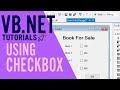 VB.NET TUTORIALS: Using Checkbox