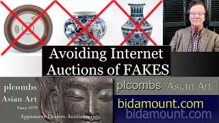 Avoiding FAKE Chinese and Asian Art on Liveauctioneers, Invaluable and Bidsquare, 中国艺术赝品