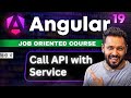 Angular 19 Tutorial in Hindi #50 Call REST API with Services #angular19