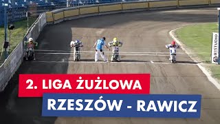 ŻUŻEL NA ŻYWO: Speedway Stal Rzeszów - Stainer Unia Kolejarz Rawicz (29.04.2018)