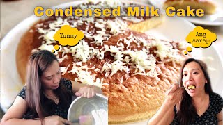 4 INGREDIENTS ONLY || CONDENSED MILK CAKE RECIPE