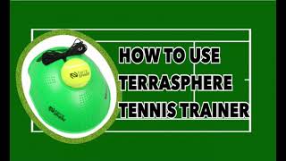 How to use the Terrasphere Tennis Trainer