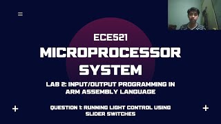 ECE521 MICROPROCESSOR SYSTEM - LAB2 (Q1)