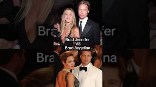 Who looks the best couple?? Brad Pitt Angelina Jolie VS Jennifer Aniston ✨🔥 #oscars #bradpitt