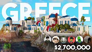 GREECE in BLOXBURG... ft. Faulty, Infenet, Blck, MicklePickle, Holly