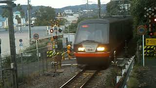 リゾートが続けて来た！Wリゾート21？🚃🚃警笛付き